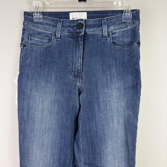 Be Blumarine Jeans Womens Size 4 Blue Slim Fit Stretch Denim Made In Italy Pants - Picture 2 of 12